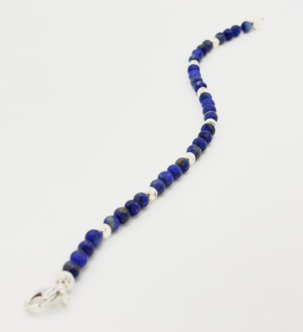 Lapis Lazuli Silver Bracelet