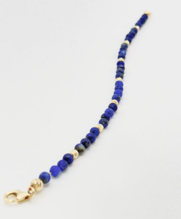 Lapis Lazuli 14ct Gold Bracelet