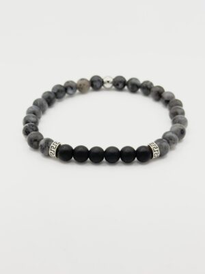 Labradorite & Black Onyx